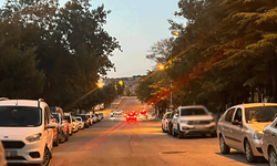 Eskişehir’de park keyfi trafiği kilitledi