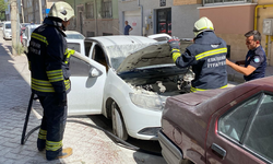Eskişehir’de yangın paniği: Park halindeki otomobil alev aldı
