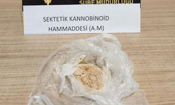 Kütahya'da 23,68 gram bonzai hammaddesiyle yakalanan şüpheli tutuklandı