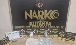 Kütahya'da yasaklı madde satışı yapan şahıs yakalandı