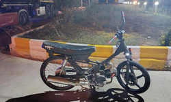 Afyon'da kamyonetin çarptığı motosiklet sürücüsü yaralandı