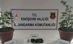 Eskişehir’de operasyon: Balkondaki saksılardan uyuşturucu çıktı