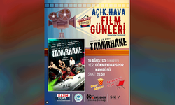 Eskişehirliler açık havada sinemanın keyfini çıkartıyor