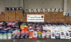 Kütahya'da 1 milyon değerinde sahte markalı deterjan ele geçirildi