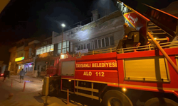 Kütahya'da kuaför dükkanında yangın çıktı