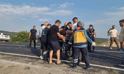 Kütahya'da motosiklet kazasında 1 kişi yaralandı