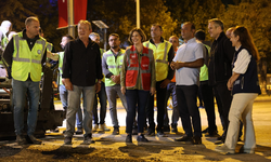 Ünlüce: “Gece çalışmalarıyla hem trafik aksamadı hem de verimlilik arttı”