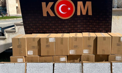 Afyon'da 210 bin adet sahte bandrollü boş makaron ele geçirdi