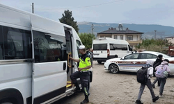 Bilecik'te okul servislerine denetim sürüyor
