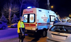 Kütahya Tavşanlı'da motosiklet yayaya çarptı: 2 yaralı