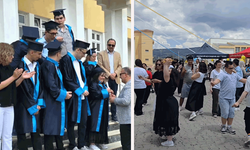 Eskişehir’de özel öğrencilerin mezuniyet sevinci
