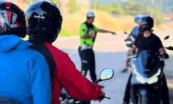 Bilecik'te jandarmadan motosiklet sürücülerine güvenli sürüş eğitimi