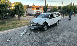 Bilecik'te maddi hasarlı trafik kazası