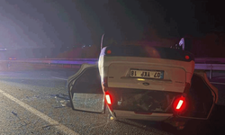 Bilecik'te takla atan otomobilin sürücüsünün alkollü olduğu hastanede ortaya çıktı