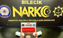 Bilecik'te uyuşturucu operasyonuna 2 gözaltı