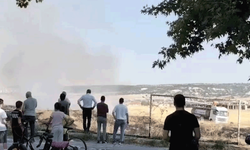 Emek Mahallesi'nde otluk alanda yangın çıktı