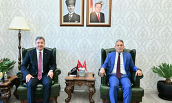 Eskişehir Cumhuriyet Başsavcılığına atanan Ferhat Deniz’den Vali Yılmaz’a ziyaret