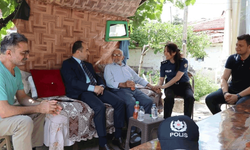Eskişehir İl Emniyet Müdürü Yılmaz'dan şehit babasına anlamlı ziyaret