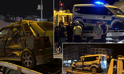 Eskişehir’de göreve giden polis aracı otomobille çarpıştı: 2’si polis 3 yaralı