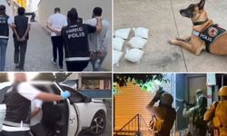 Eskişehir’e de uzanan operasyonlarda 1 tonu aşkın yasaklı madde ele geçirildi