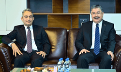 Vali Yılmaz, yeni başsavcı Ferhat Deniz ile bir araya geldi