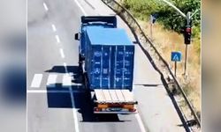Bilecik'te dron destekli trafik denetimi