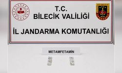 Bilecik’te otomobilde metamfetamin ele geçirildi