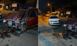 Eskişehir'de 2 otomobil kafa kafaya çarpıştı