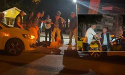Eskişehir’de gece yarısı taksi gerilimi kamerada: Önce gasp, sonra dayak