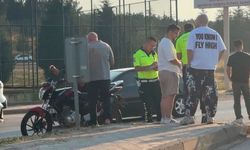 Eskişehir’de otomobil ile motosiklet çarpıştı: 1 yaralı