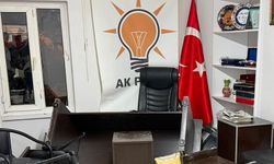 Kütahya'da AK Parti İlçe Başkanlığı binasına saldırı