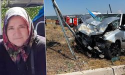 Kütahya'da babasını ziyarete giderken kazada hayatını kaybetti