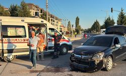 Kütahya'da trafik kazası, 1 yaralı