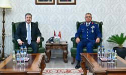 Muharip Hava Kuvvetleri Komutanı Erdoğan Gür’den Vali Yılmaz’a ziyaret