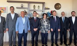 Türk Hava Kurumu Eskişehir Şubesinden Rektör Gümüşsoy’a hayırlı olsun ziyareti