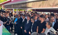 Yılmaz Büyükerşen’in kardeşi Güzin Büyükerşen son yolculuğuna uğurlandı
