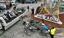 Afyon'da polis denetiminde 52 motosiklet trafikten men edildi