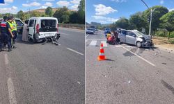 Bilecik'te iki otomobil çarpıştı: 7 yaralı