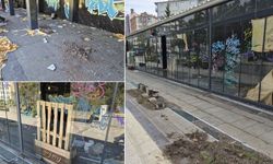 Eskişehir Hatboyu'nda atıl durumdaki işletmeyi yağmaladılar