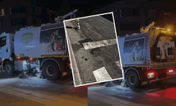 Semt pazarı sonrası temizlenmeyen yollar tepki çekmişti: Belediye ekipleri gece temizliğe başladı