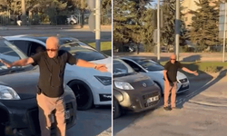 Trafik sıkıştı, vatandaş devreye girdi! Eskişehir’de ilginç anlar