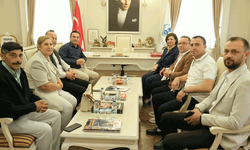 Ünlüce’den Dökmeci’ye ziyaret: Sivrihisar’ın geleceği konuşuldu
