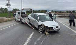 Afyonkarahisar’da refüje giren otomobil sürücüsü yaralandı
