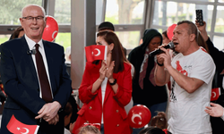Alaaddin Parkı'nda Cumhuriyet Bayramı'nı çocuklar renklendirdi