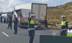 Eskişehir-Ankara karayolunda kaza: 1 ölü, 1 yaralı
