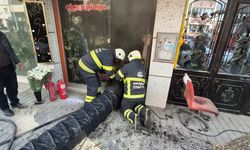 Eskişehir'de çiçekçi dükkanında yangın! İşletme sahibi kadın gözyaşları içinde kaldı