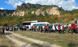Eskişehir'de Cumhuriyet coşkusu tarihi rotaya taşındı