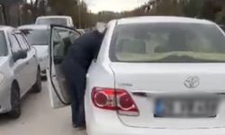 Eskişehir'de kendini emekli polis olarak tanıtan sürücüden ceza tehdidi