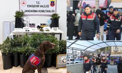 Eskişehir'de operasyon: Evden tabanca, mermiler ve uyuşturucu çıktı