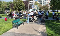 Eskişehir'de tepki çeken görüntü: Bebekli anneler parktan çıkarıldı